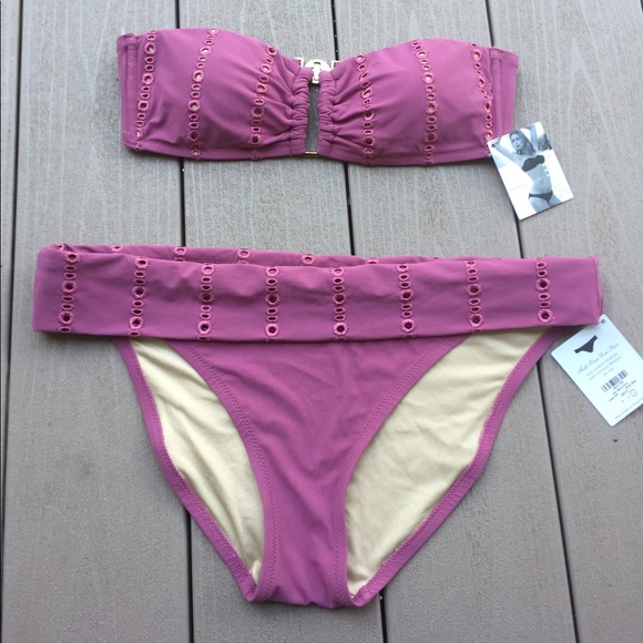 VS plum bandeau bikini - Picture 1 of 4