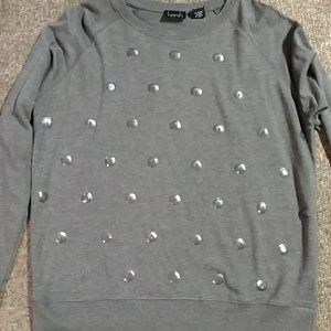 Sequin sweatshirt