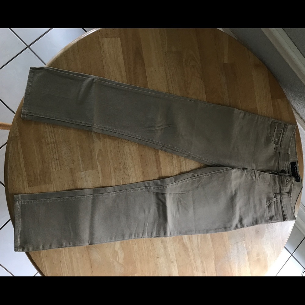 Khaki Super Skinny Jeans Size 30/30