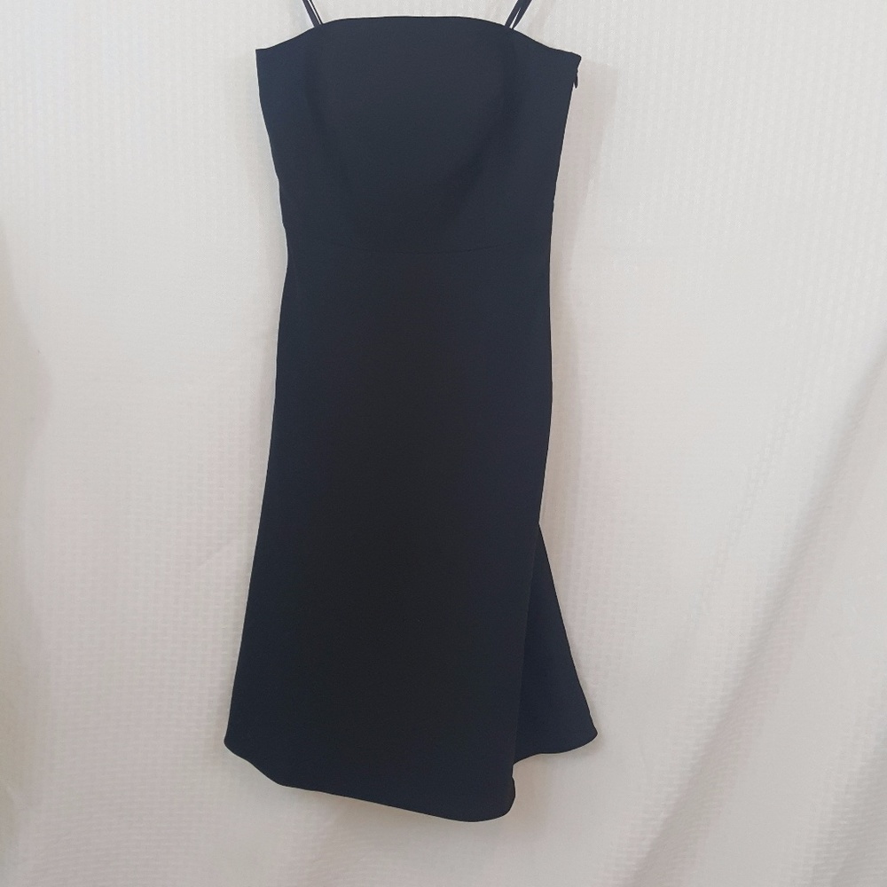 Ann Taylor Strapless Black Dress fully lined