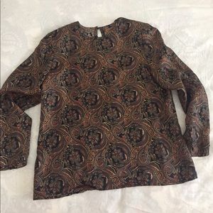 Evan Picone Silk Blouse - Size 12P