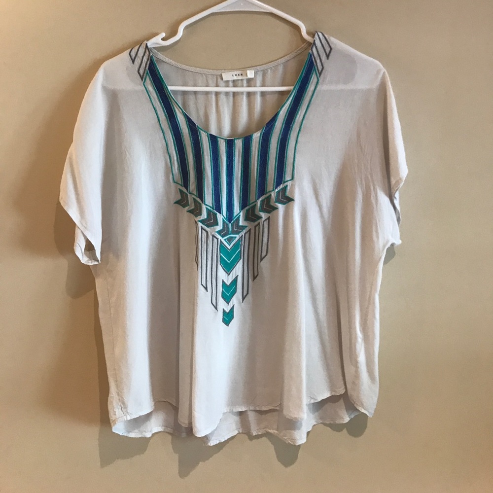 Lush silk shirt - M