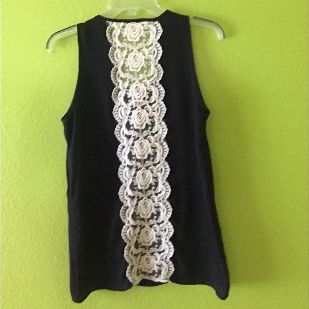 Black Lace tank top