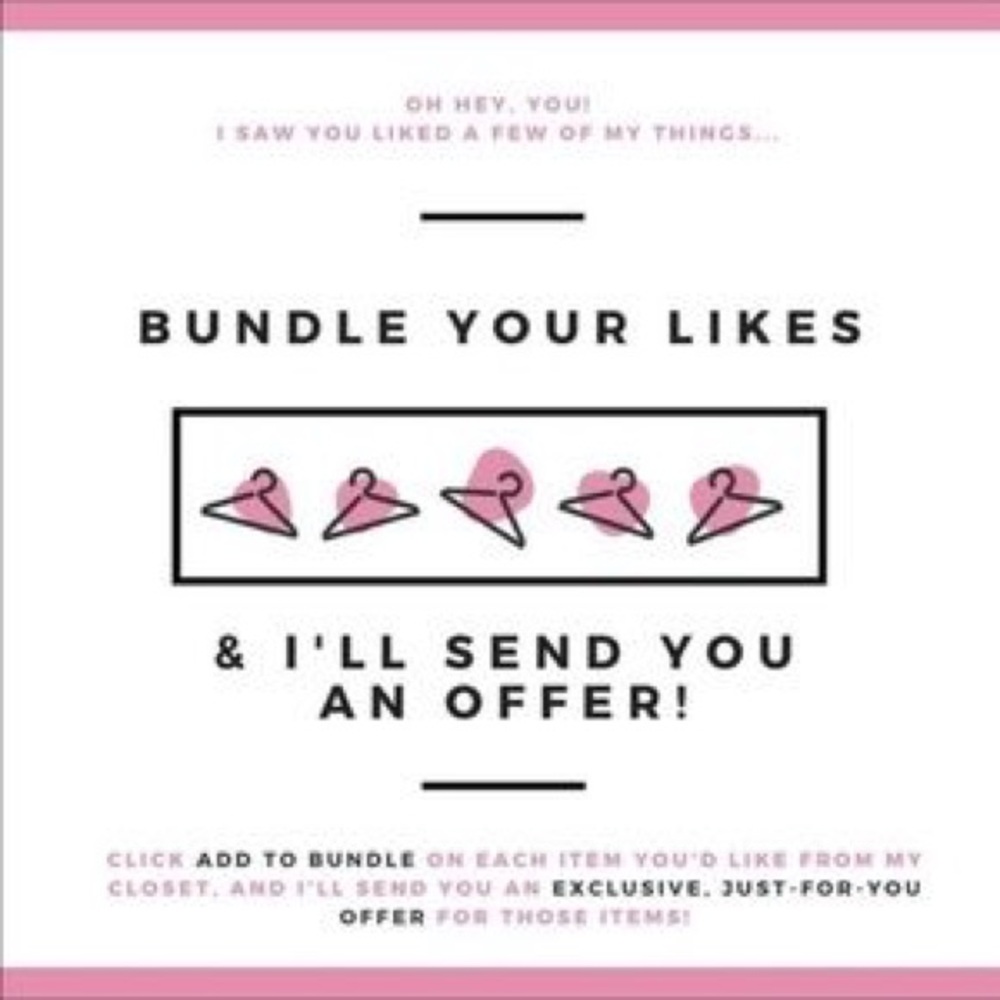 Bundle likes for a private offer!