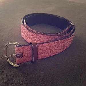 Coach belt