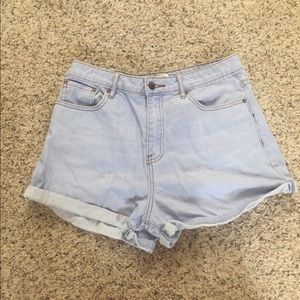 jean shorts