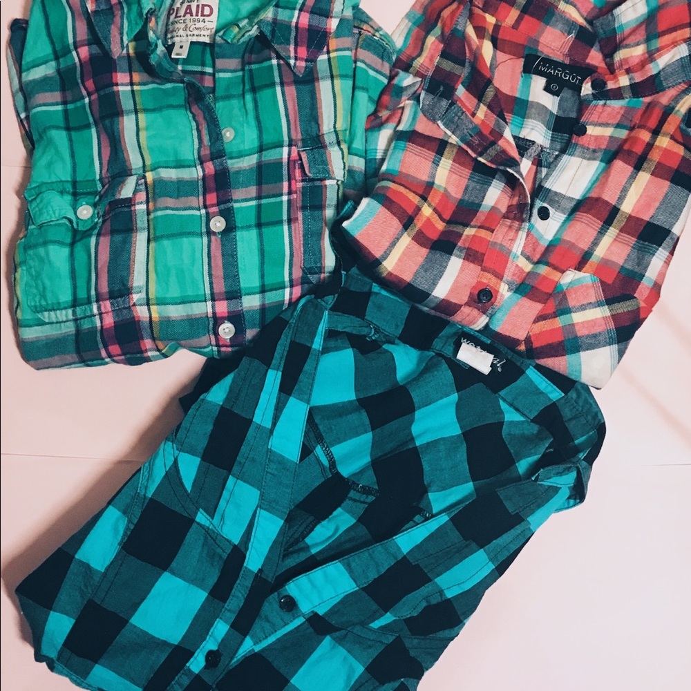 3 FLANNELS FOR 35