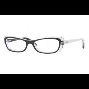 Vogue black and white glasses frame