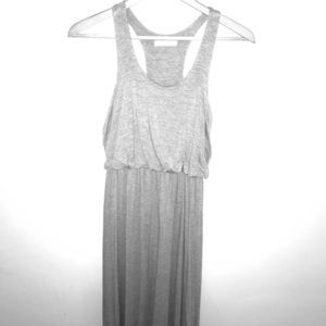 Lush Gray Tank Maxi Dress