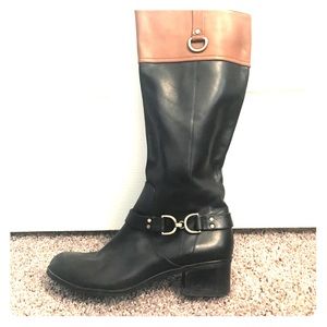 Bandolino Two Tone Riding Boot