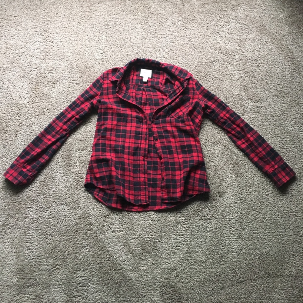 Red and black flannel