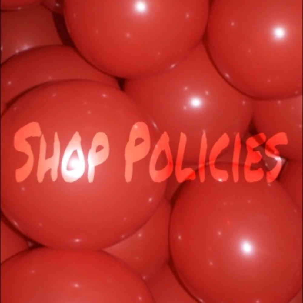 Shop Policies