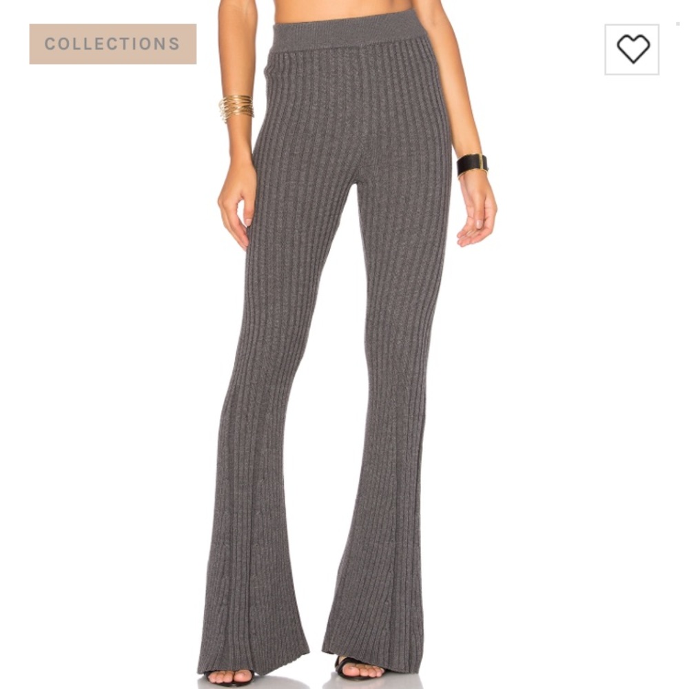 Revolve x LPA Ribbed Flare pants