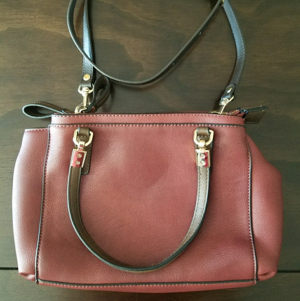 Dark Red Boutique Purse