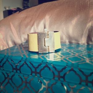 Leighelena Wide Jigsaw Cuff