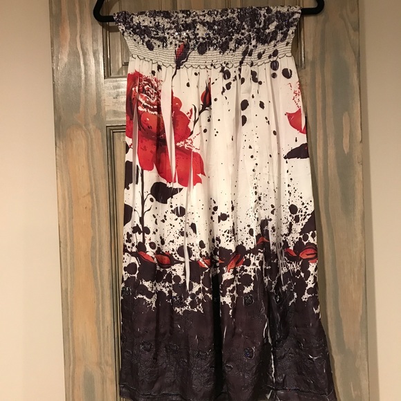 Strapless dress - Picture 1 of 4