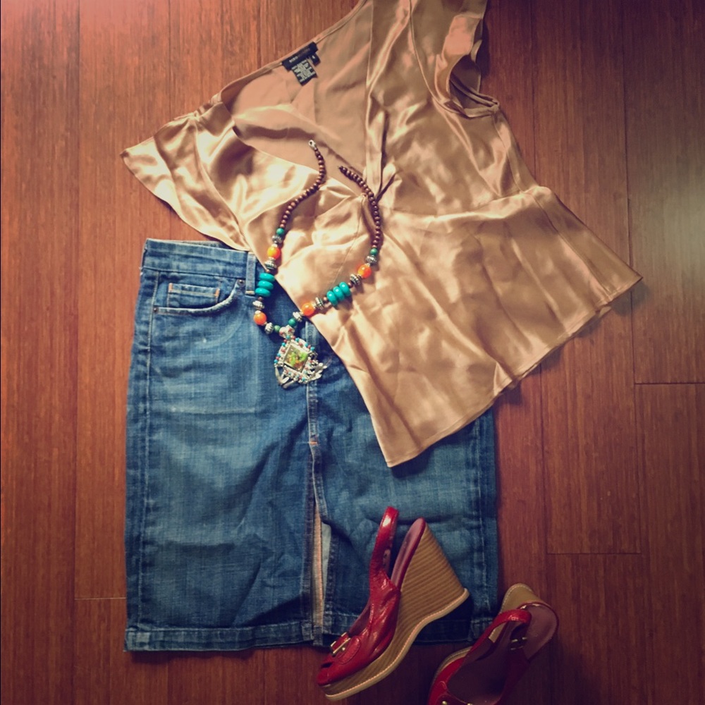Citizens of Humanity denim skirt