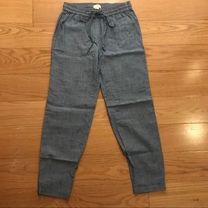 NWT J Crew Linen Pants