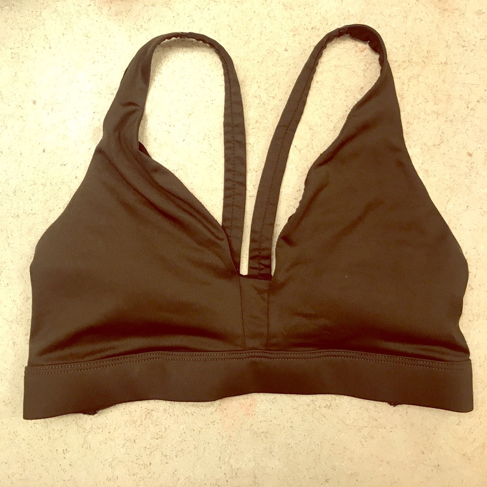 Olive green Victoria's Secret sports bra