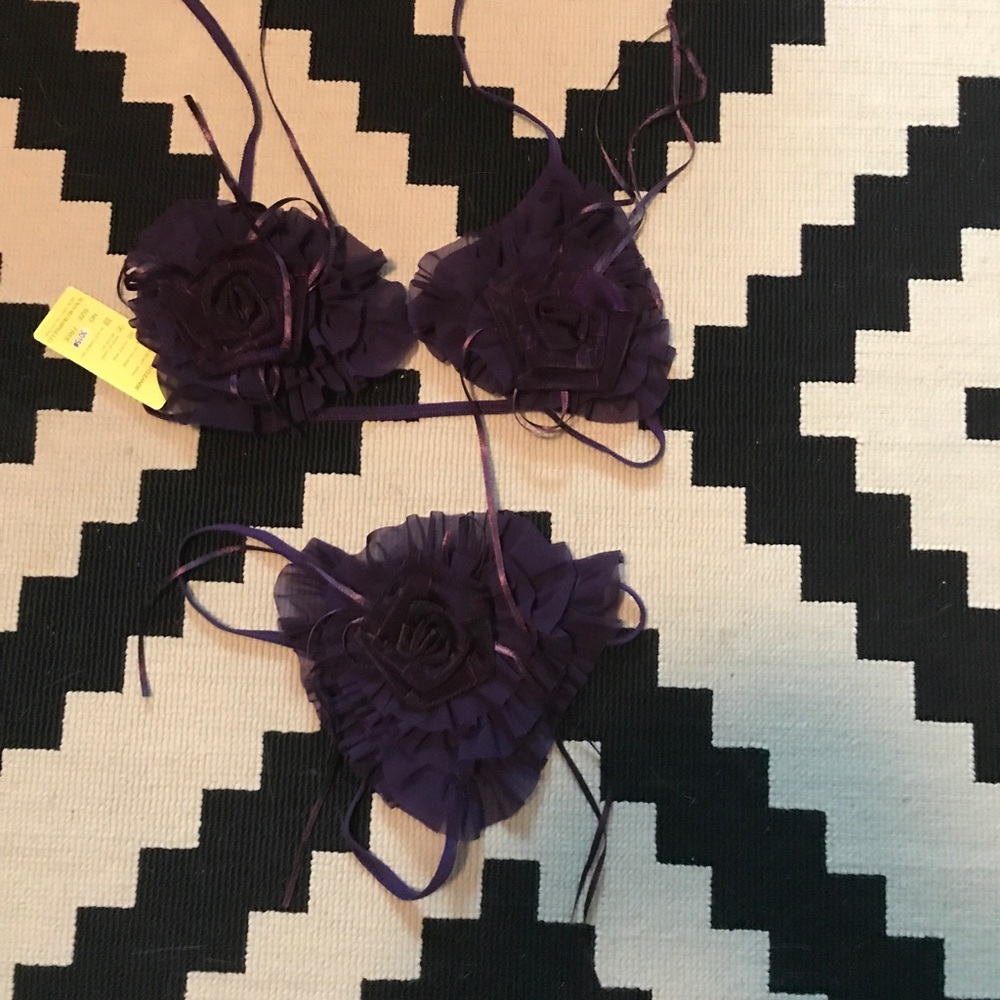 Sexy lingerie bikini set