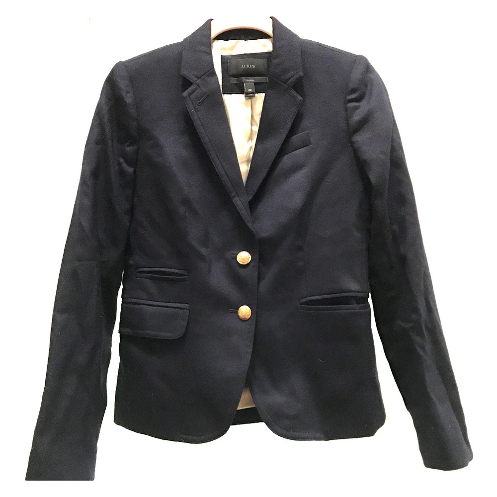 J Crew Schoolboy Blazer NAVY size 00