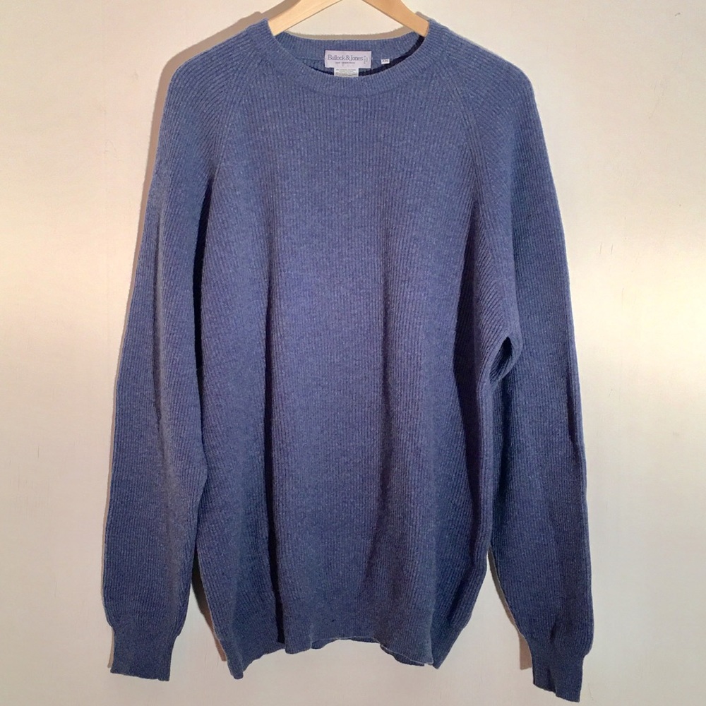 Bullock & Jones cashmere and wool sweater