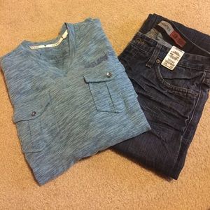 Guess Blue long sleeve