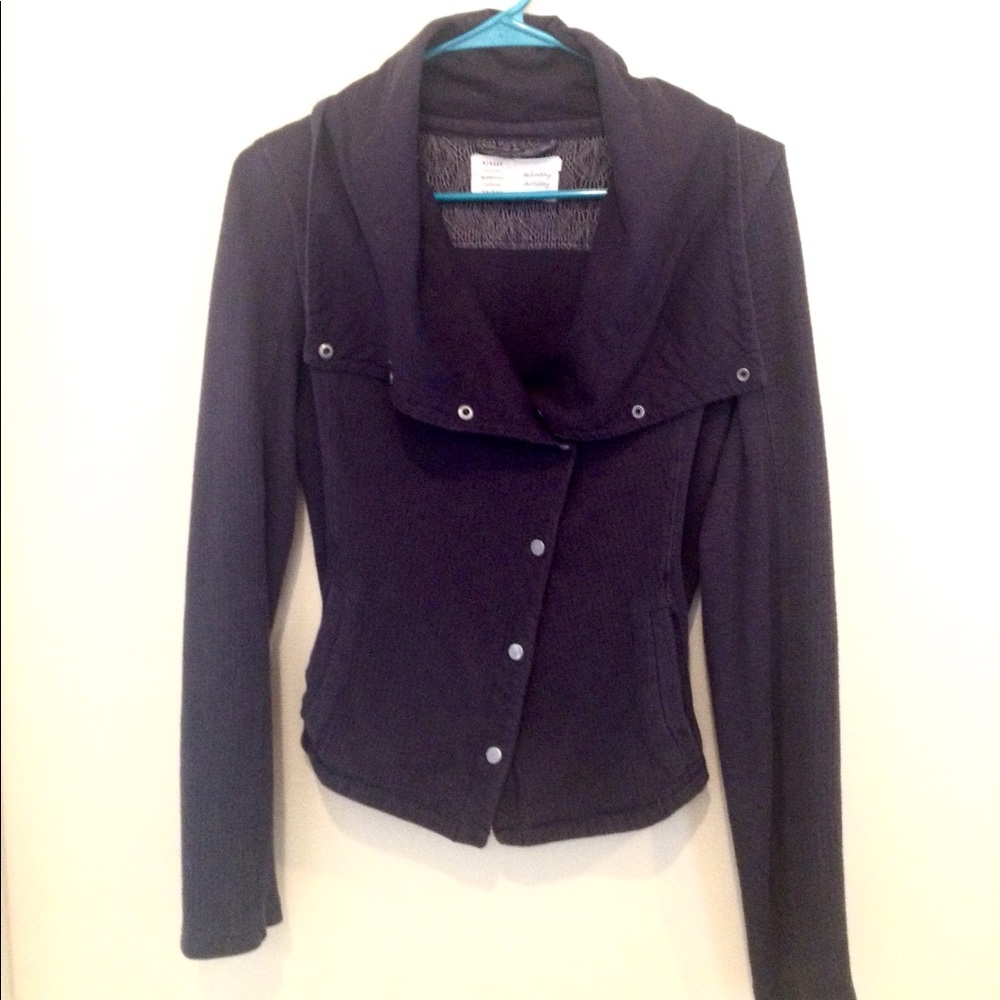 Anthropologie Navy button down jacket/cardigan