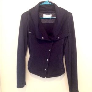 Anthropologie Navy button down jacket/cardigan