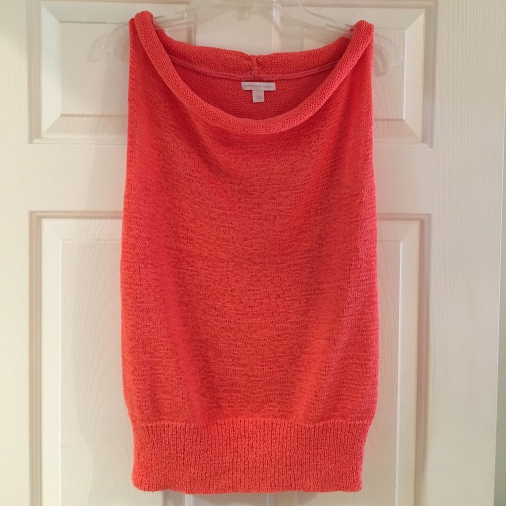 Sleeveless Tunic Sweater