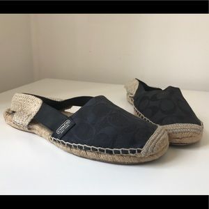 Coach rayanne sling flat espadrilles