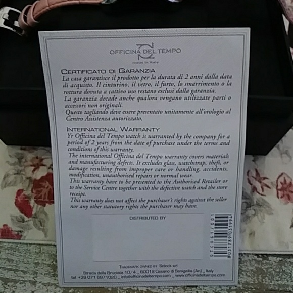 OFFICINA DEL TEMPO WATCH-EUC - Picture 8 of 8