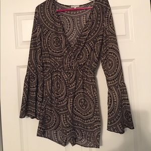 Patterned Charlotte Russe Romper