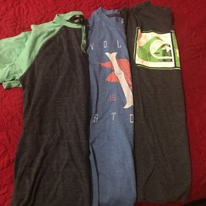 3 boys M short sleeve shirts!