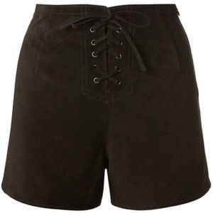 NWOT Alexa Chung for AG Suede Shorts