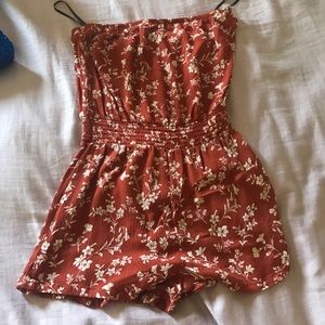 Strapless Forever 21 Romper