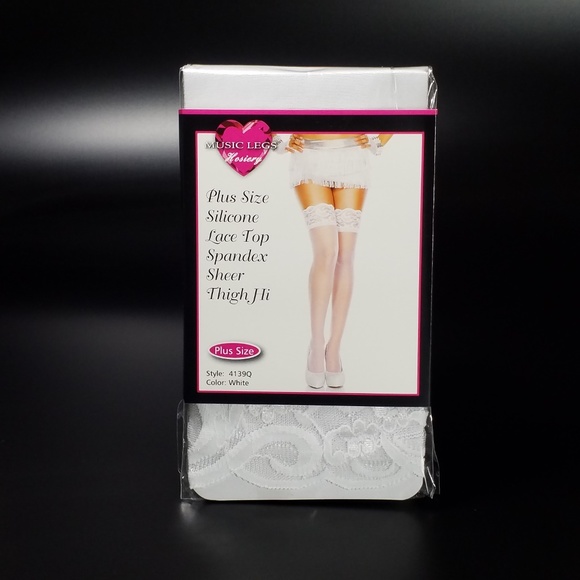 Women Thigh Hi, Tights, Stockings (sheer +size) - Picture 2 of 4