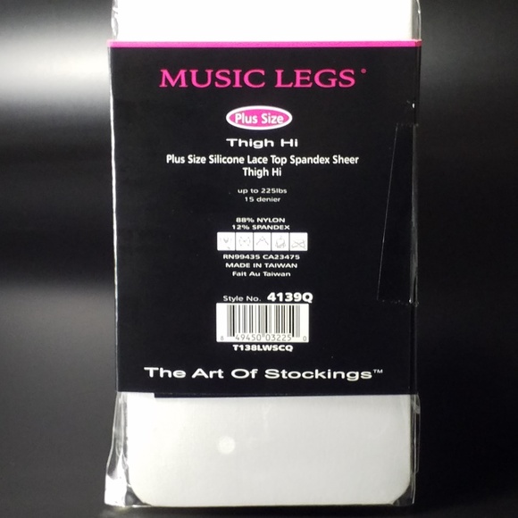 Women Thigh Hi, Tights, Stockings (sheer +size) - Picture 4 of 4