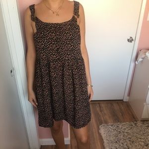 Floral overalls