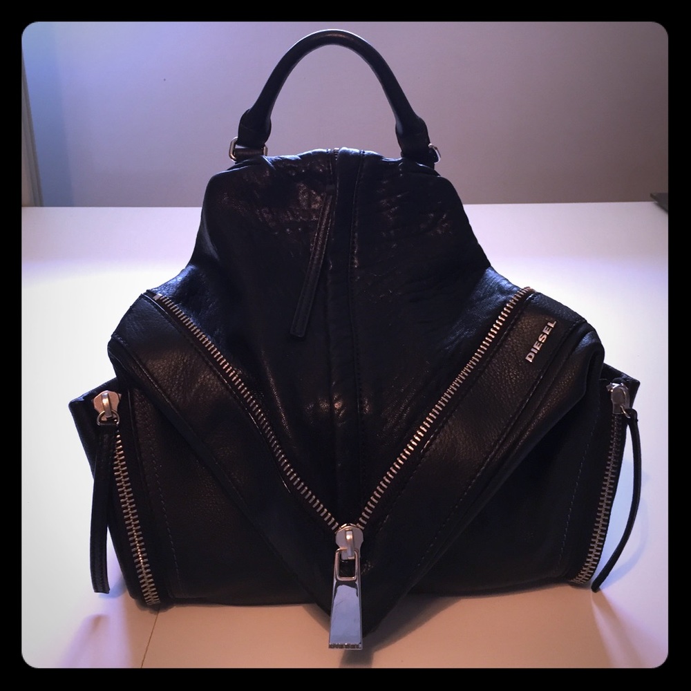 Authentic Leather Diesel Bag