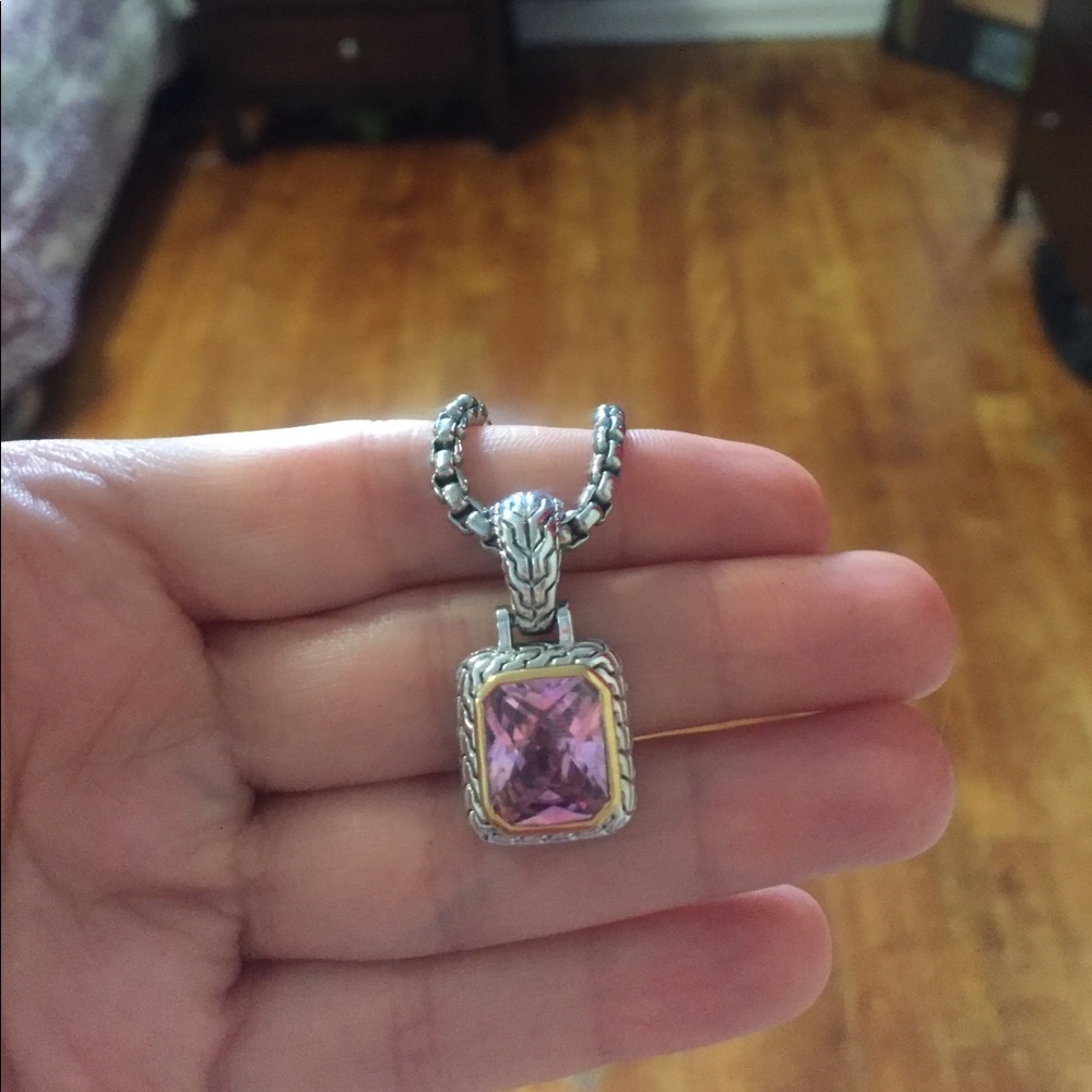 Pink Stone Necklace!