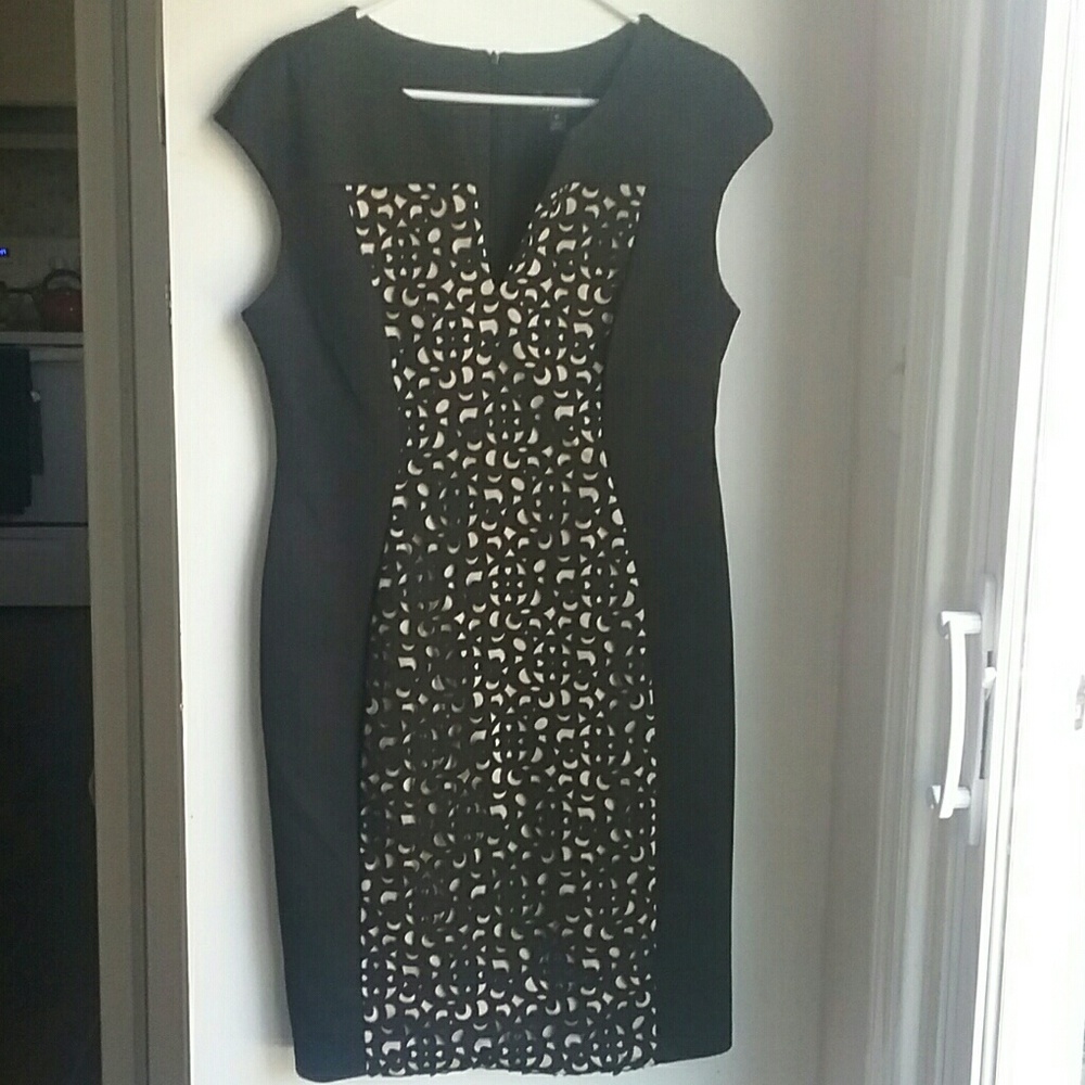 Black and Nude Dress