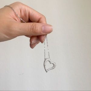 Swarovski heart pedant necklace✨