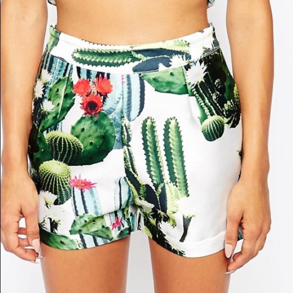 Missguided Cactus Shorts