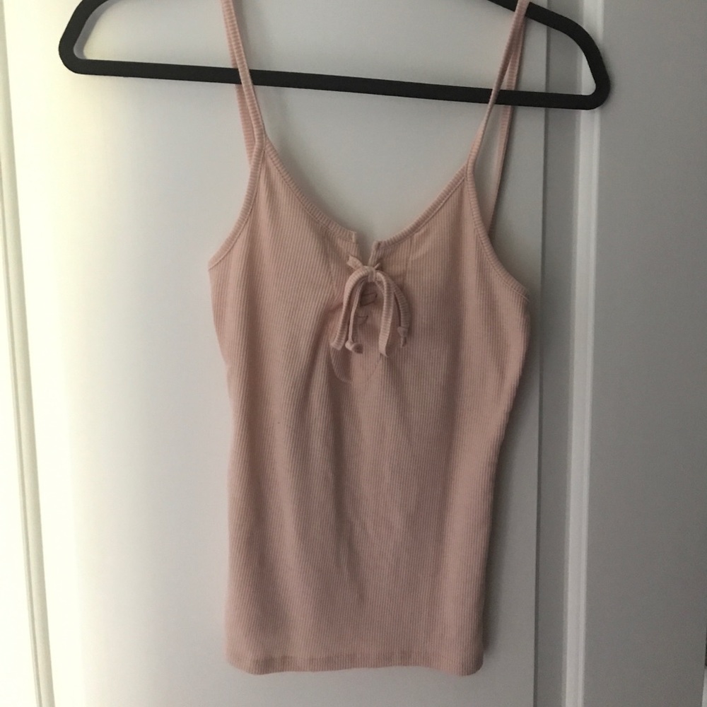 Blush pink tank top