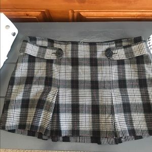 Plaid Mini Skirt