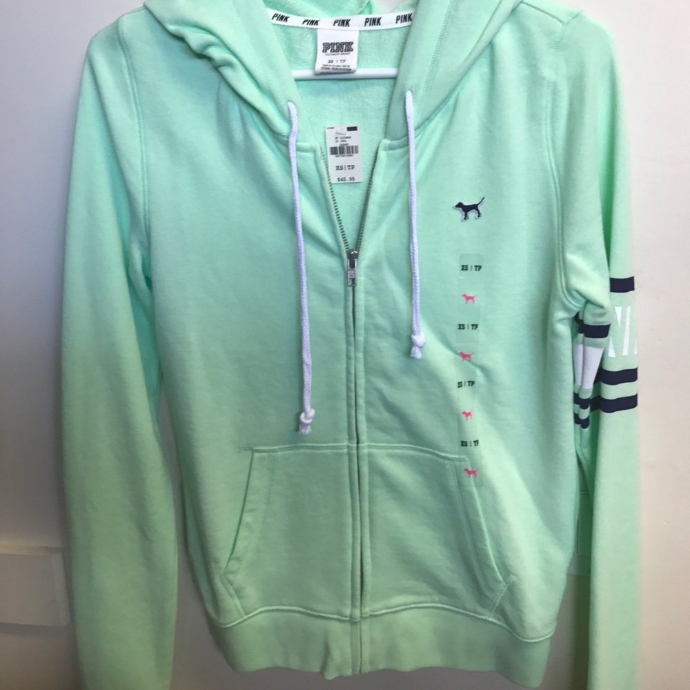 NWT Victoria's Secret PINK Zip-up Hoodie