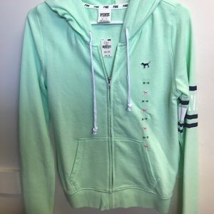 NWT Victoria's Secret PINK Zip-up Hoodie