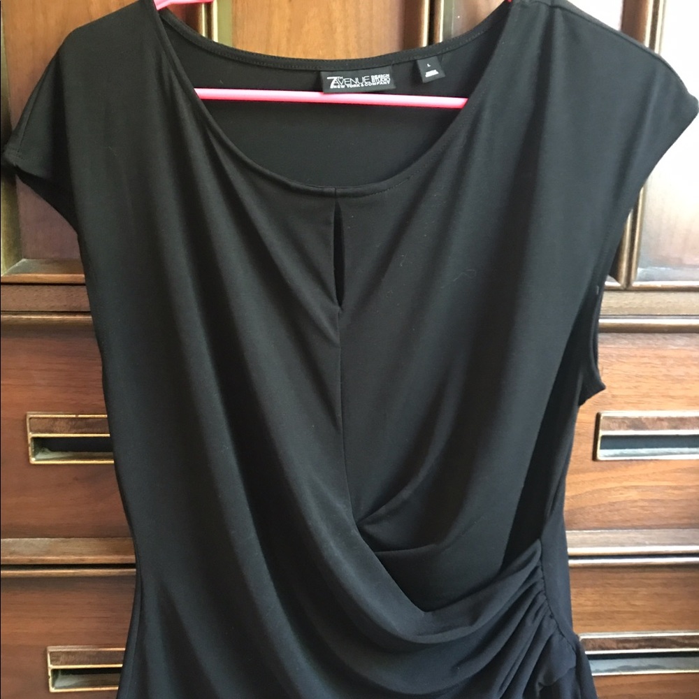 7th Avenue Wrap Blouse Size L