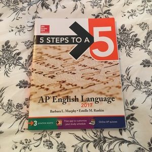 Unused 5 steps to a 5 AP English Language